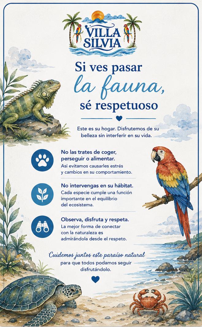 Si ves pasar la fauna se respetuoso Si ves pasar la fauna se respetuoso
